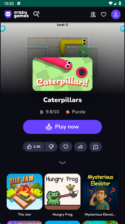 crazygames游戏平台 1安卓版 v1