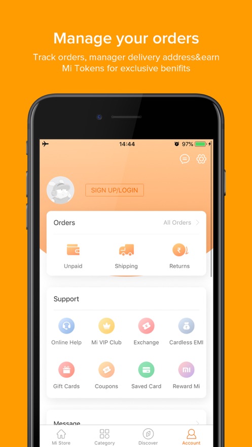 Mi Store app v4.9.10