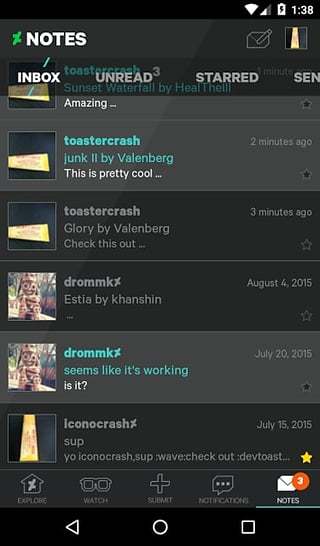 deviantart app v3.0.5