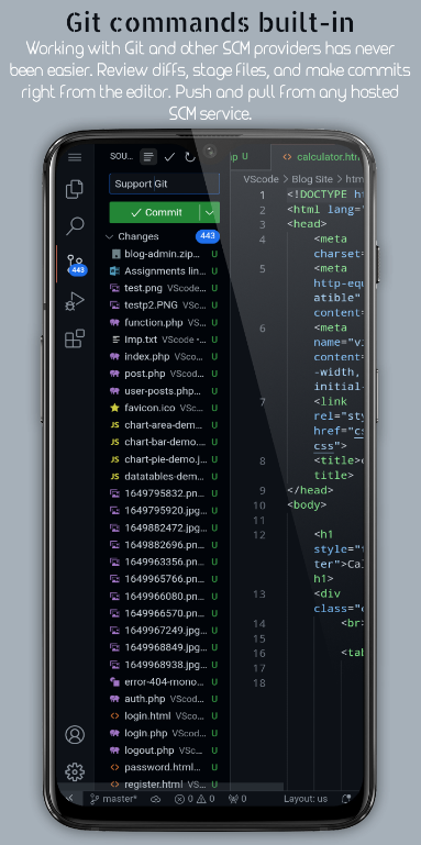 VScode pro代码编辑器安卓版