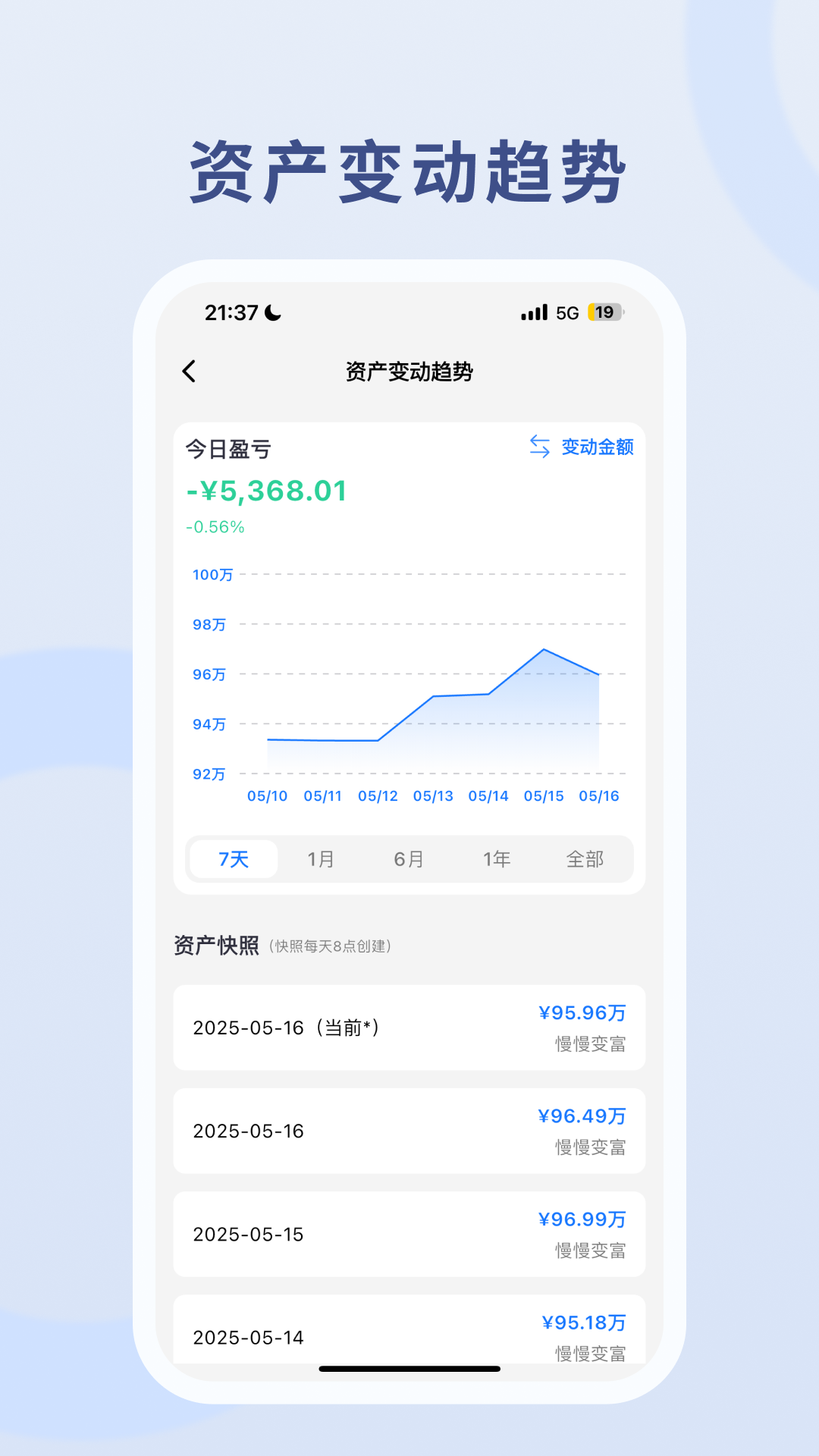 慢慢变富app v3.1.0