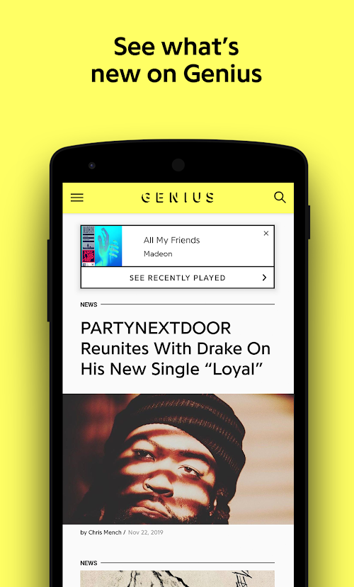 Genius app v7.4.1.4375
