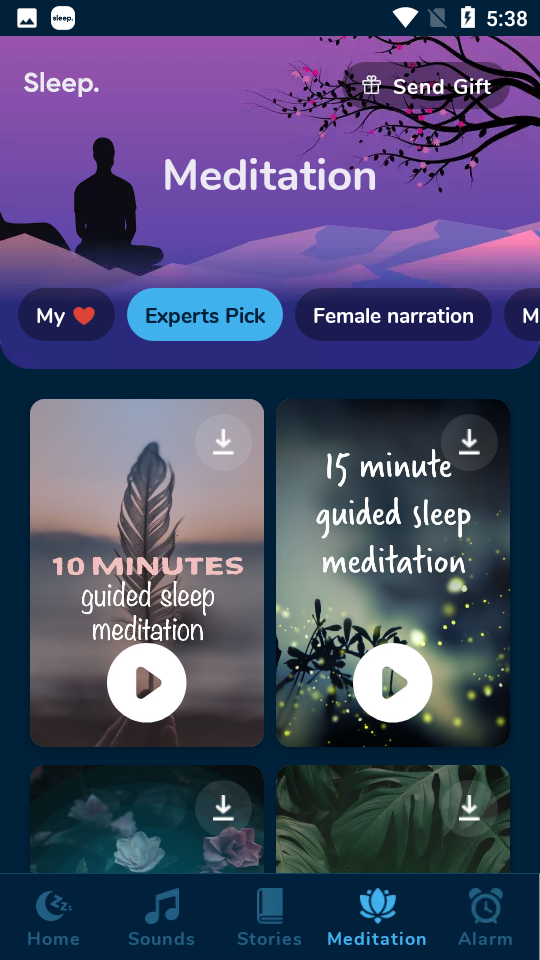 Calm Sleep助眠音乐APP v0.90