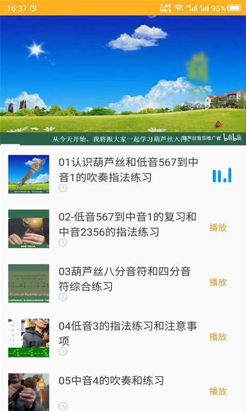 最美葫芦丝app v1.0