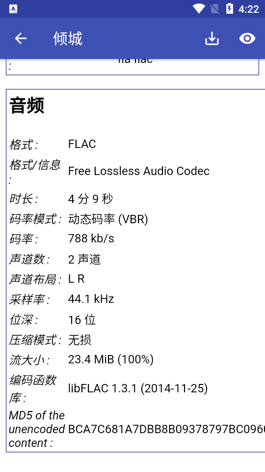 分析视频音频的软件 v1.0
