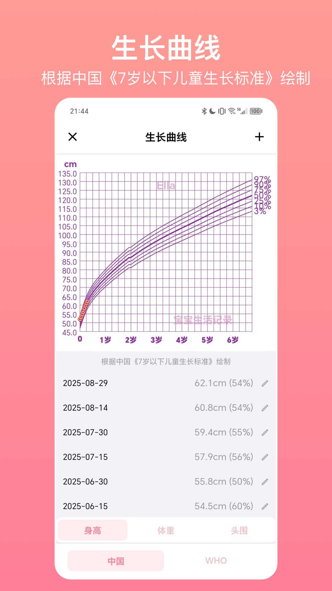 宝宝生活记录app官方版 v7.6.2