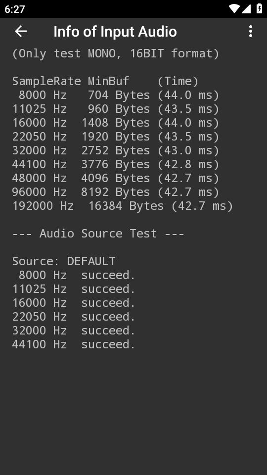 音频频谱分析仪安卓版 v2.7