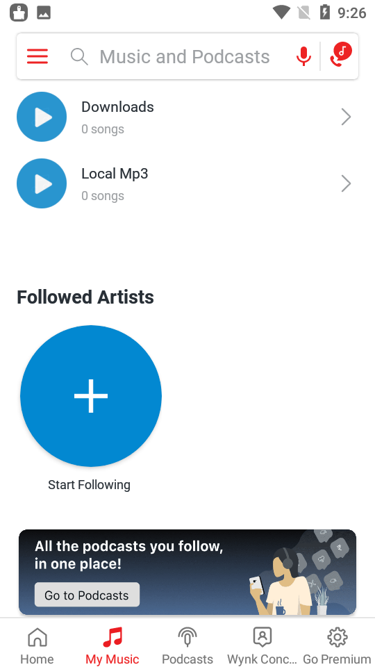 wynk music app专业版 v3.49.1.2