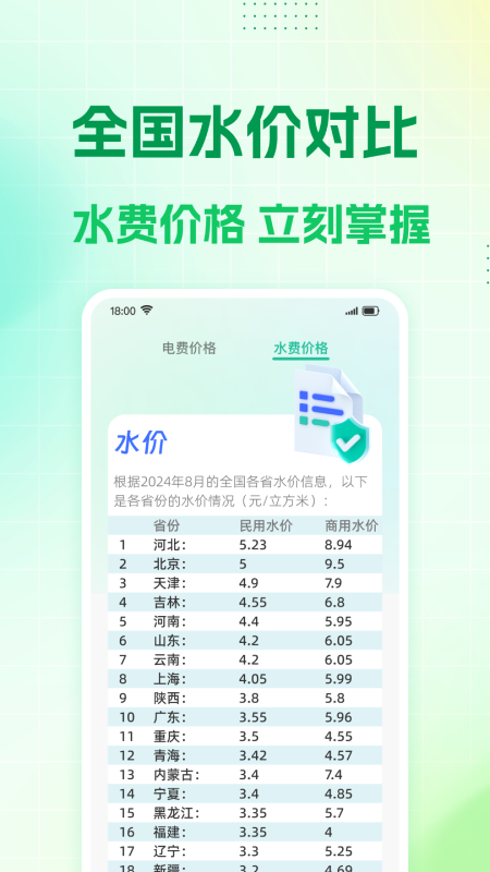 水电缴费计算app v1.0.6