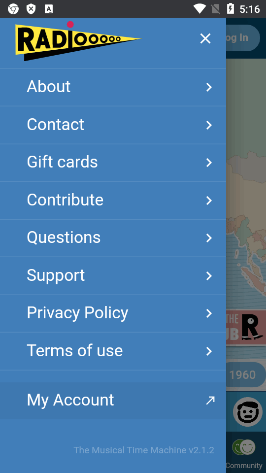 Radiooooo app v2.0.5