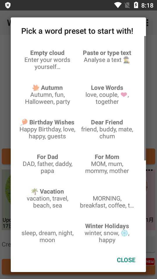 WordCloud app免费版 v3.5