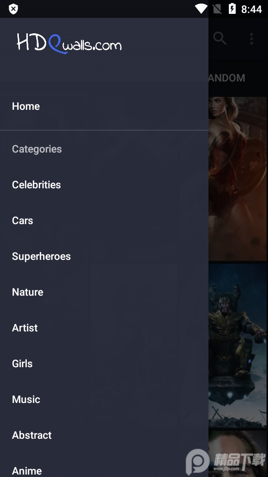 Hdqwalls apk v1.5