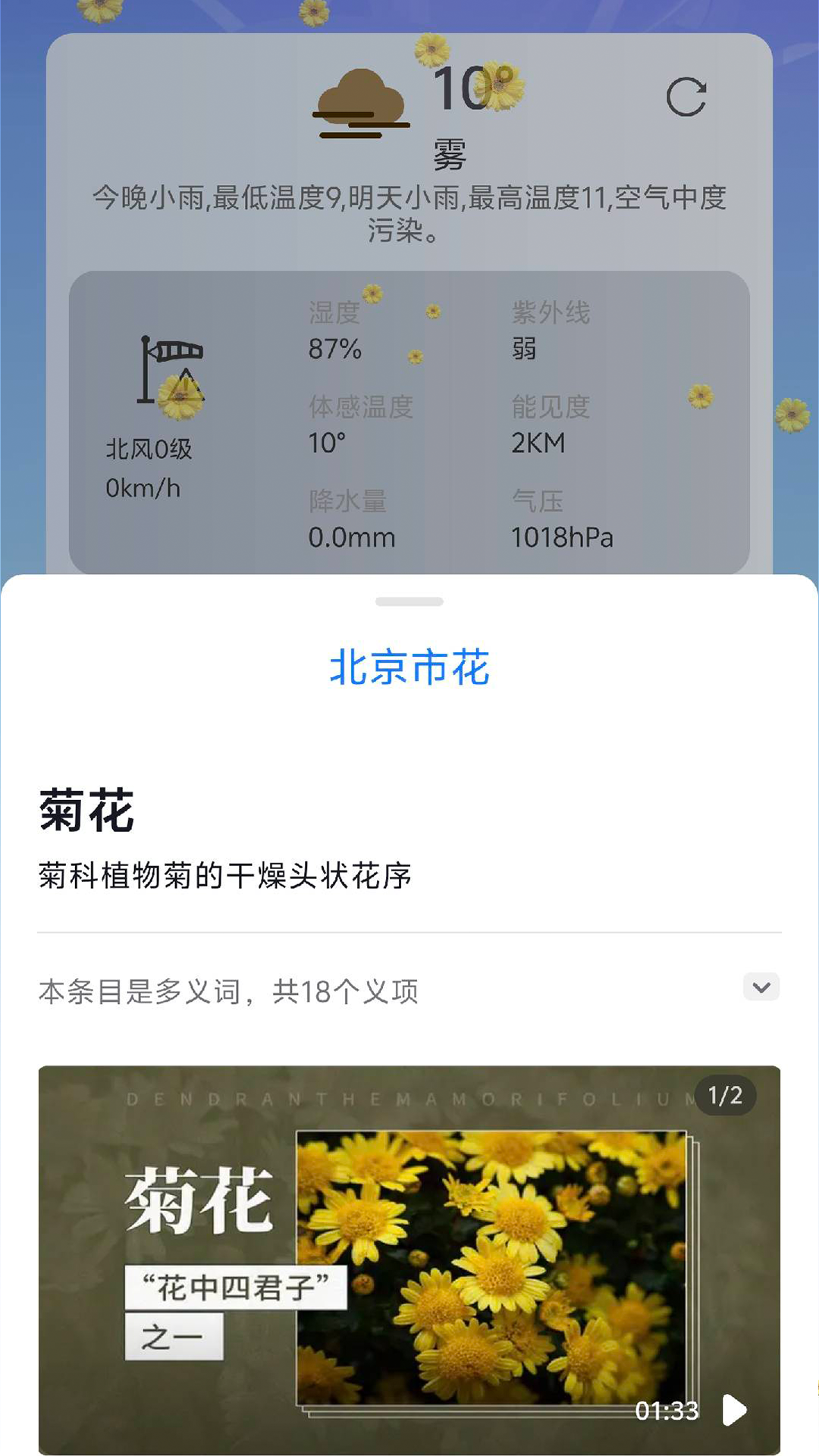 繁花天气app v1.0.1
