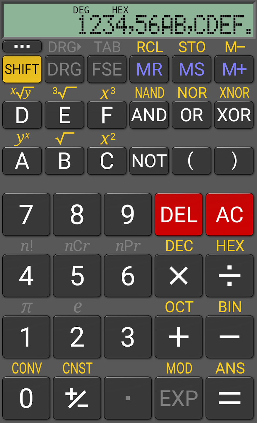 realcalc科学计算器app v3.1.1