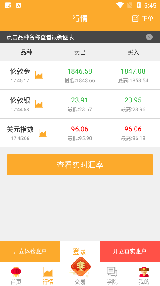 金盛贵金属app官方版 v3.6.2