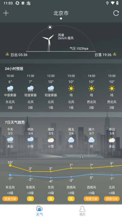菠萝天气app v1.1.2