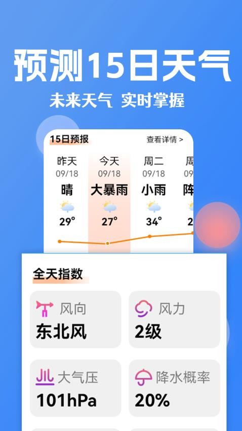 大字看天气官方正版下载 v1.1.2.