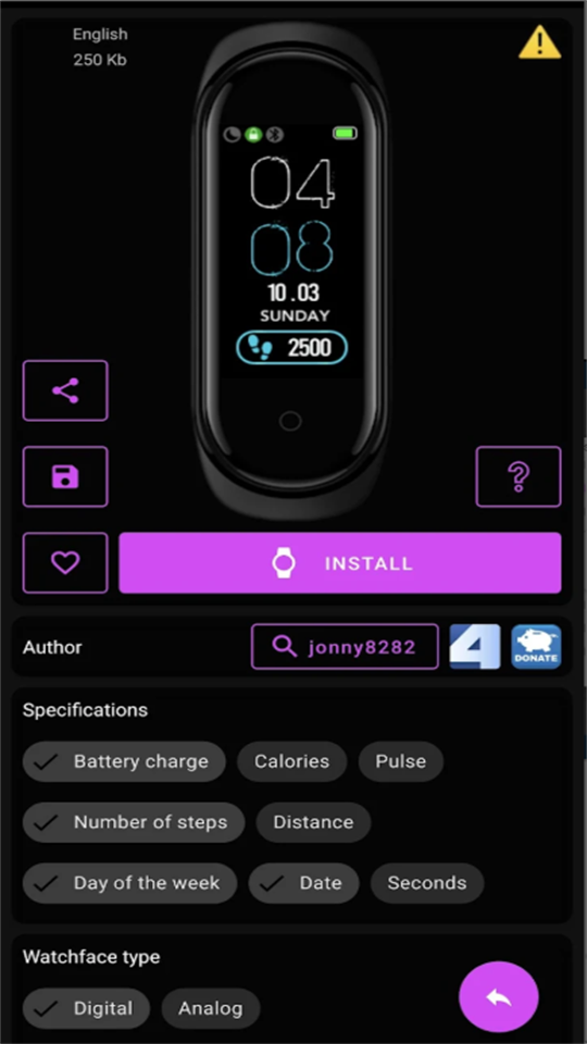 MiBand4 v3.0.2
