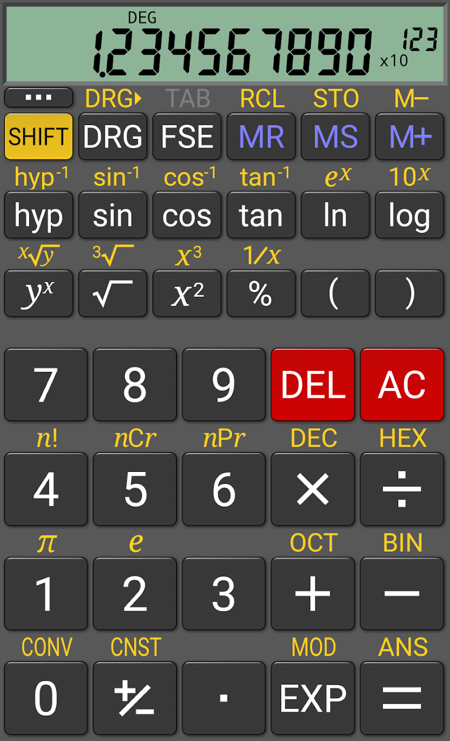 realcalc科学计算器app v3.1.1