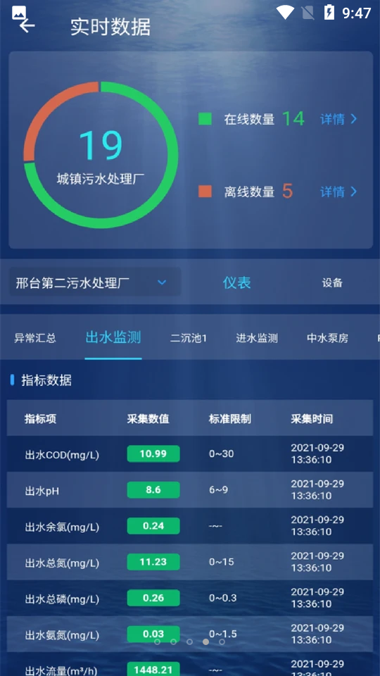 城镇污水监管APP v1.109