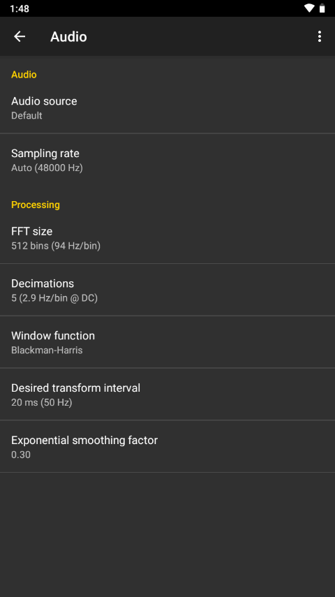 Spectroid安卓 v1.1.2