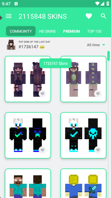 我的世界皮肤大师(SKINS MASTER for Minecraft) 3.4.3最新版 v3.4.3