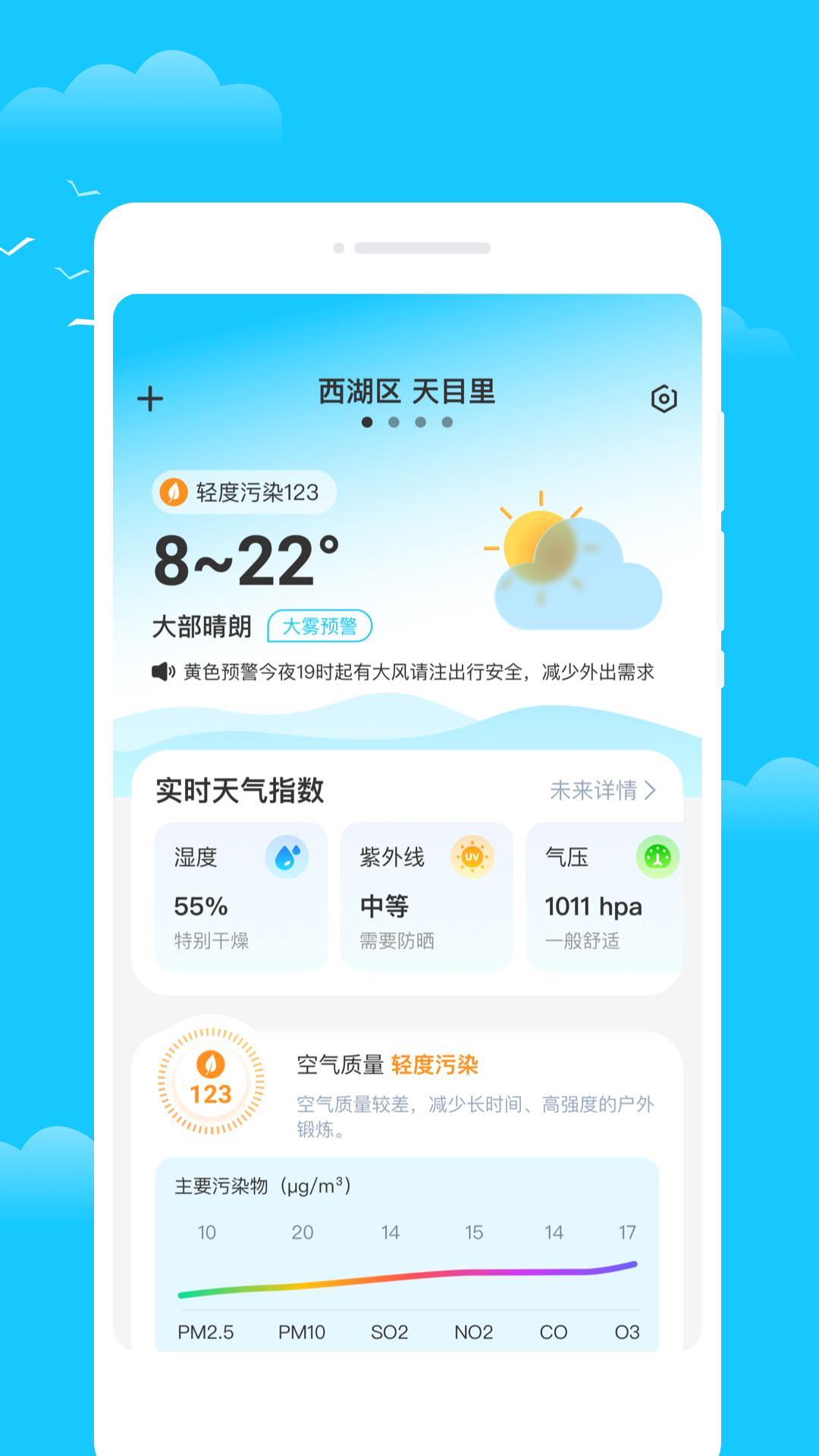 时令天气app v1.0.1