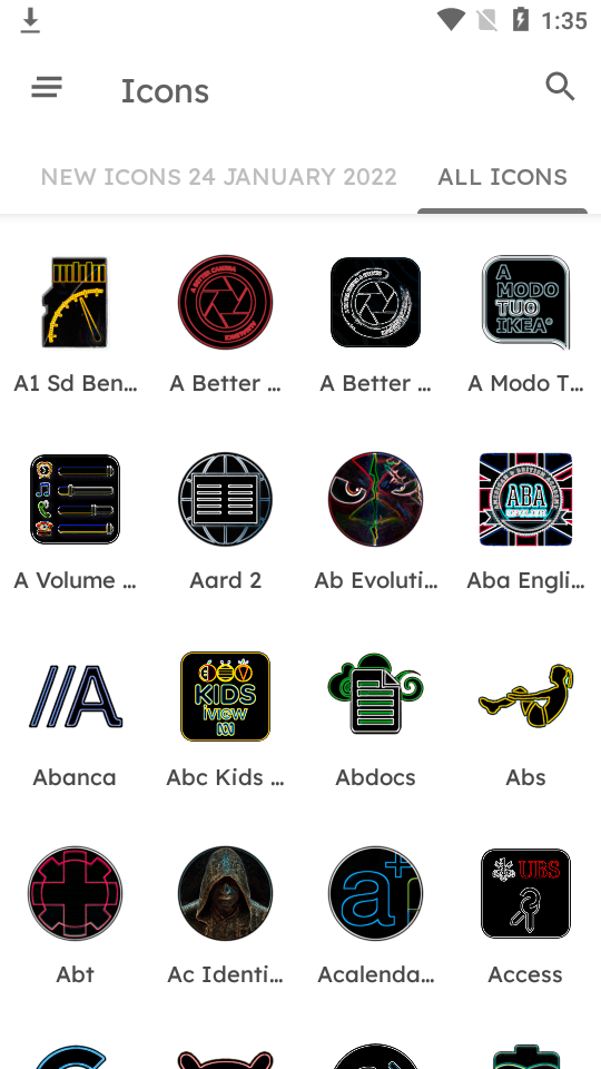 3D图标包app安卓版 v2.5.7