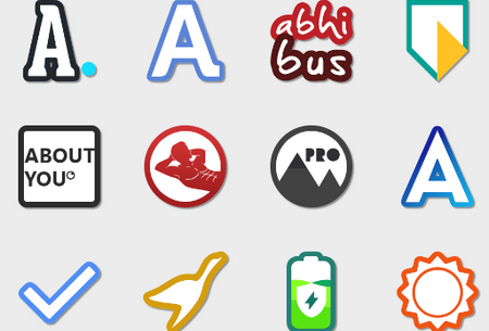 彩色线条图标包Color line破解版 彩色线条图标包Color line破解版