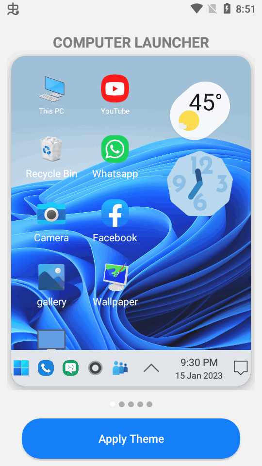 Win10主题启动器安卓版app v4.9
