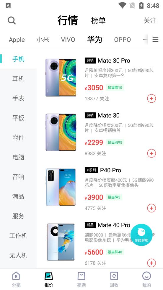 分毫报价app v1.5.4