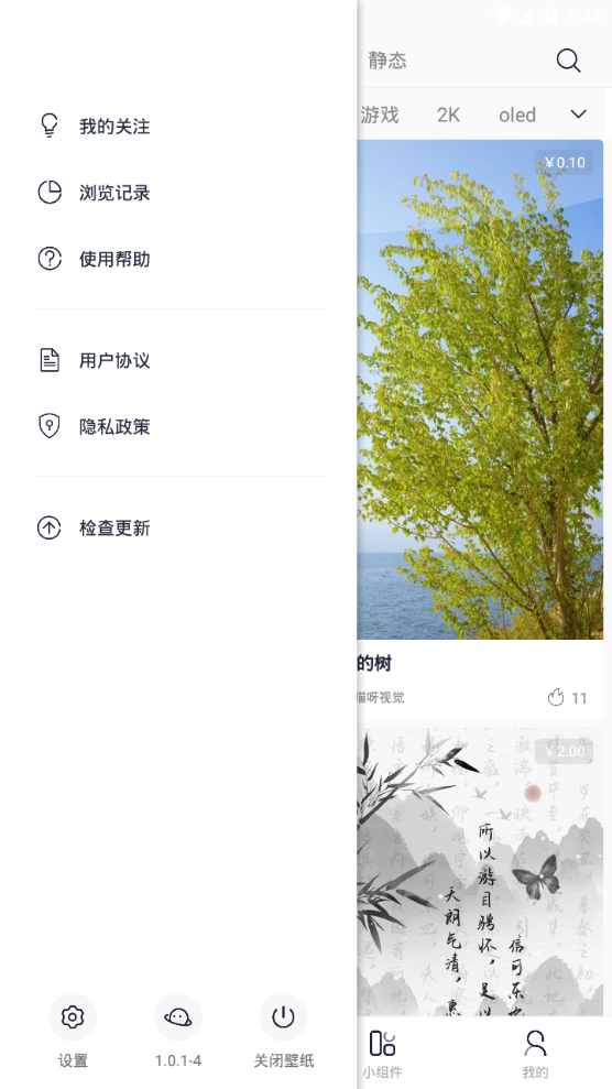 极壁纸软件 v1.0.1