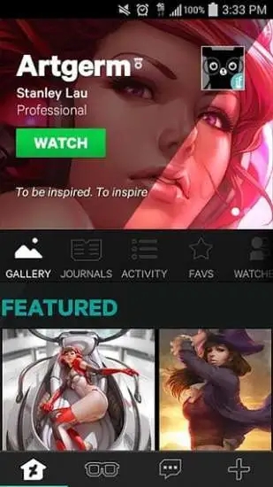 deviantart app v3.0.5