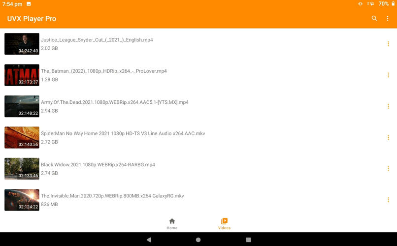 UVX播放器app免费版 v3.8.4