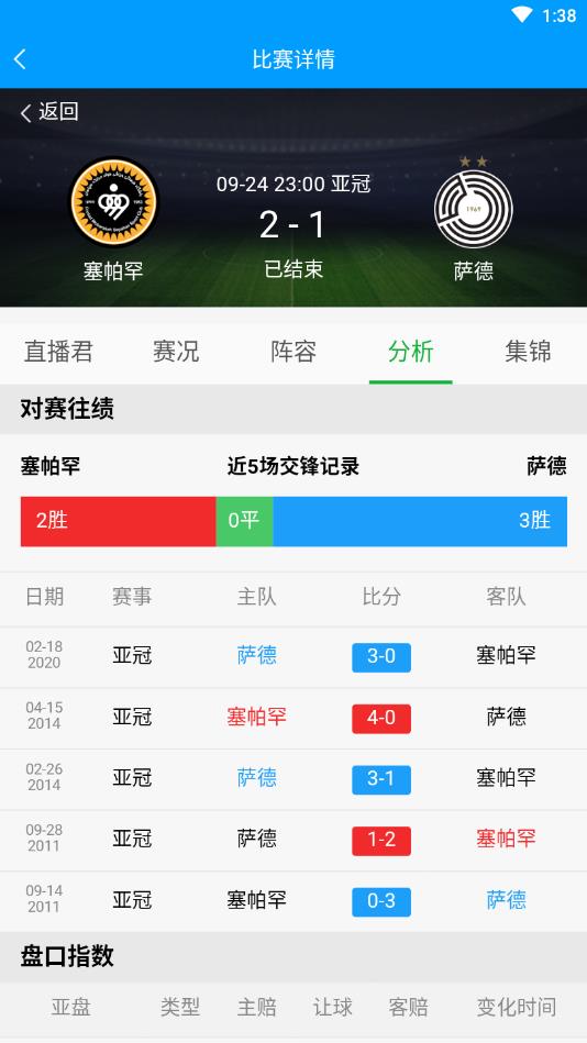 料探体育官方版 1.1安卓版 v1.1