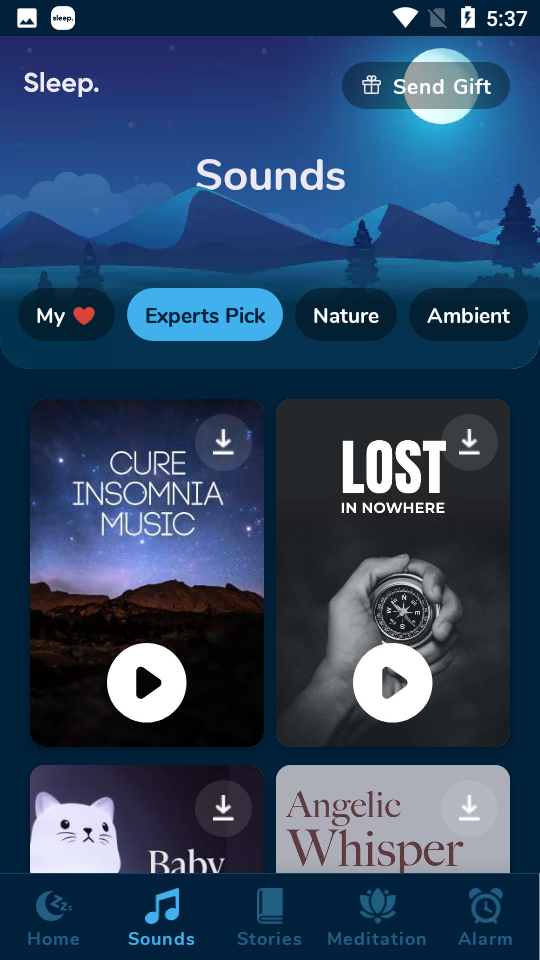 Calm Sleep助眠音乐APP v0.90