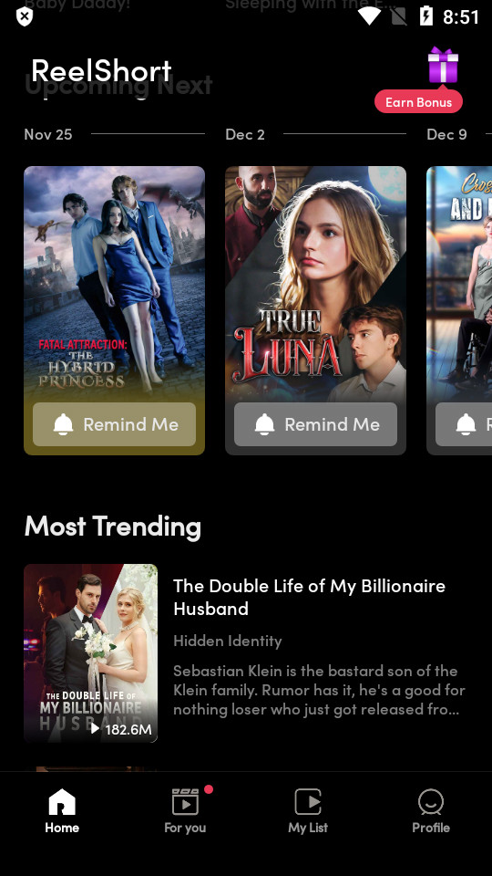 Reelshort短剧 v2.6.00