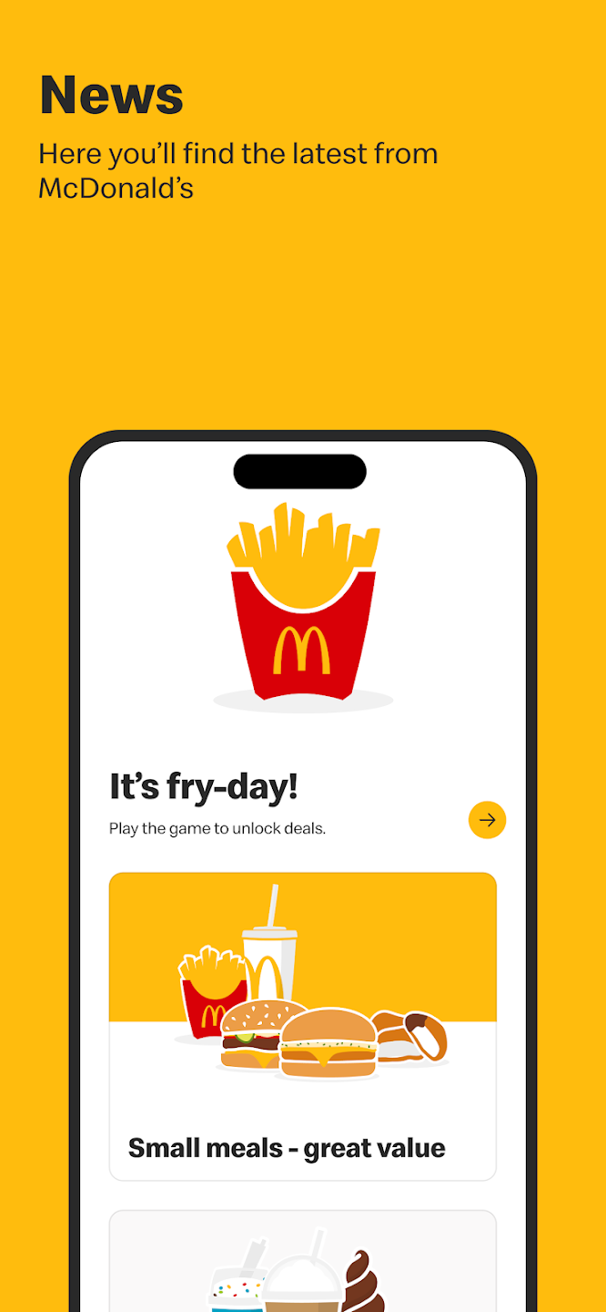 McDonalds app v3.38.0