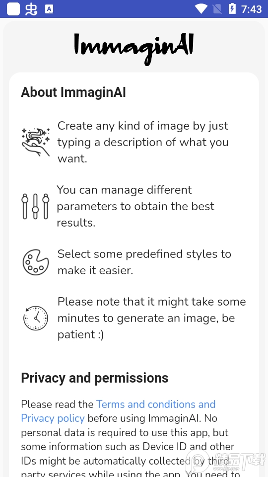 ImmaginAI绘画软件 v2.7.1