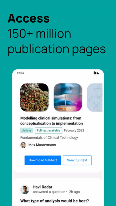 researchgate安卓app版 v1.1.34