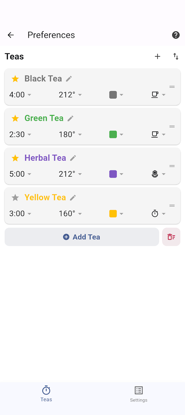 Cuppa泡茶计时器 v2.12.0