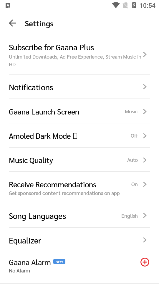 Gaana Music app v8.46.0