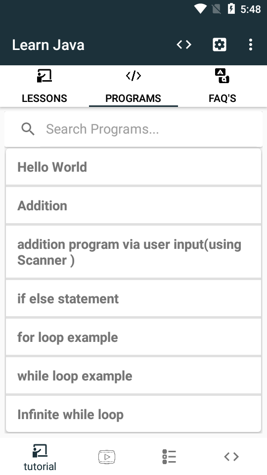 Java编程编译app v1.5