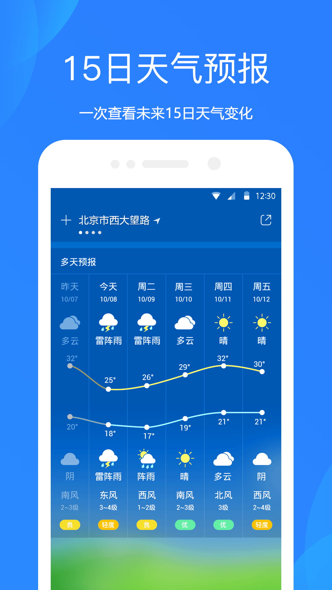天气预报通app最新版 v9.4.4