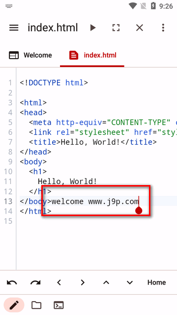网页代码编辑器手机版(WebCode) 网页代码编辑器手机版(WebCode)