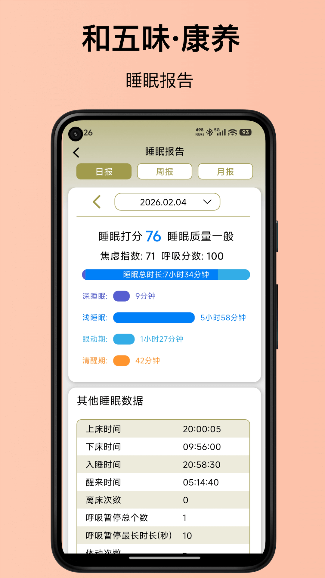 和五味 v1.0.0