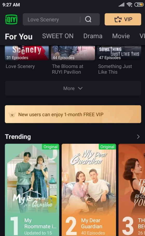爱奇艺国际版app v7.8.0