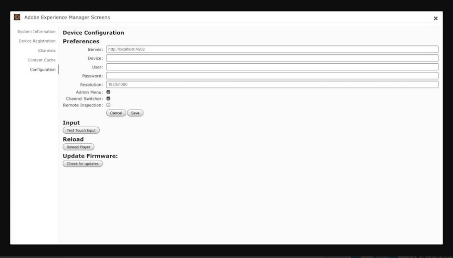 AEM Screens软件 v42.0.532