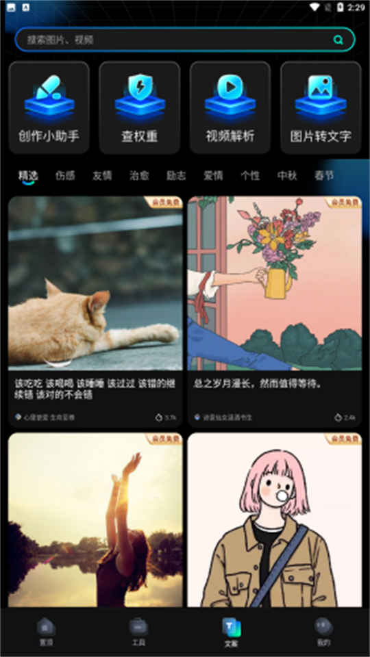 VIP素材库app最新版安卓 v1.0.1
