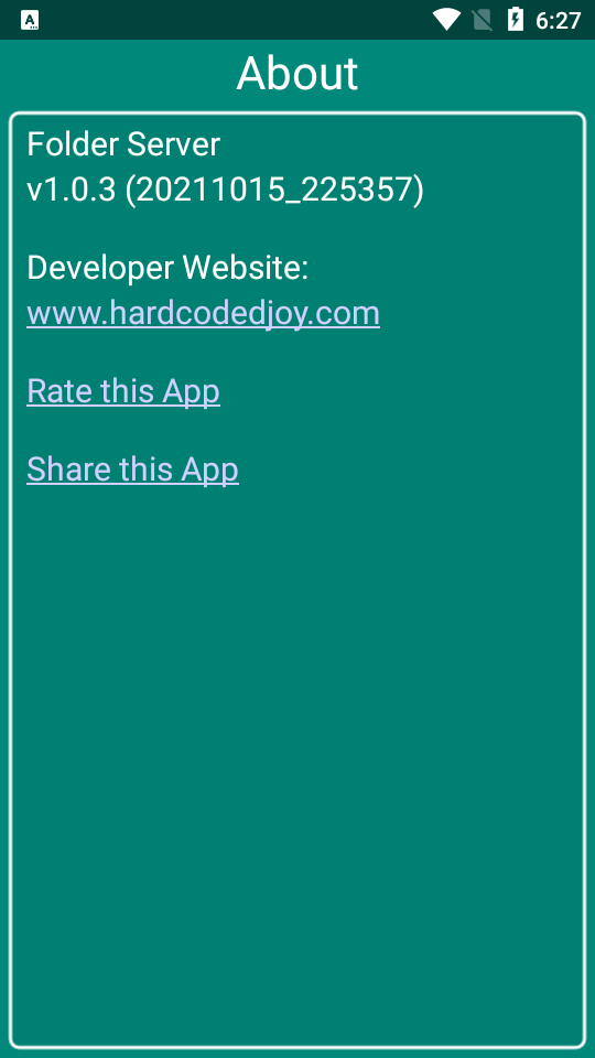 文件夹服务器Folder Server v1.0.6